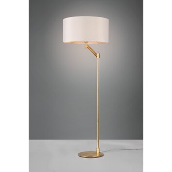 Trio Cassio Floor Lamp brass, 1-light source