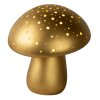 Lucide FUNGO Table lamp gold, brass, 1-light source