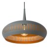 Lucide RAYCO Pendant Light grey, 1-light source
