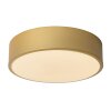 Lucide UNAR Ceiling Light LED gold, brass, 1-light source