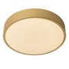 Lucide UNAR Ceiling Light LED gold, brass, 1-light source