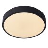 Lucide UNAR Ceiling Light LED black, 1-light source