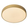 Lucide UNAR Ceiling Light LED gold, brass, 1-light source