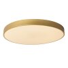Lucide UNAR Ceiling Light LED gold, brass, 1-light source