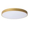 Lucide UNAR Ceiling Light LED gold, brass, 1-light source