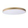Lucide UNAR Ceiling Light LED gold, brass, 1-light source