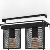 Eglo CATTERICK Ceiling Light black, 2-light sources