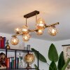 Chehalis Ceiling Light LED brass, black, 9-light sources