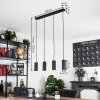 Javel Pendant Light black, 4-light sources