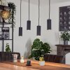 Javel Pendant Light black, 4-light sources