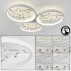 Fombillou Ceiling Light LED white, 1-light source