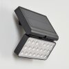 Estampes solar wall lamp LED anthracite, 1-light source, Motion sensor