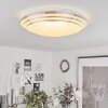 Villeveyrac Ceiling Light LED white, 1-light source, Remote control