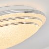 Villeveyrac Ceiling Light LED white, 1-light source, Remote control