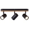 Brilliant Niels Ceiling Light Ecru, black, 3-light sources