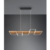 Trio Harper Pendant Light LED black, 1-light source