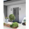 LCD Lamberg Outdoor Wall Light LED grey, 1-light source, Motion sensor