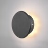 Wall Light Trio Leuchten GASTON LED black, 1-light source