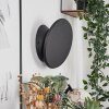 GUSUM Wall Light LED black, 1-light source