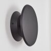 GUSUM Wall Light LED black, 1-light source