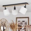 Alsen Ceiling Light Light wood, black, 3-light sources