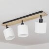 Alsen Ceiling Light Light wood, black, 3-light sources
