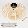 Oravi Ceiling Light Light wood, 1-light source