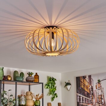 Oravi Ceiling Light Light wood, 1-light source