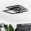 Cavareno Ceiling Light LED black, 1-light source