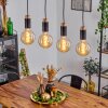 Brenier Pendant Light Ecru, black, 4-light sources