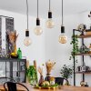 Brenier Pendant Light Ecru, black, 4-light sources