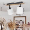 Alsen Ceiling Light Light wood, black, 2-light sources