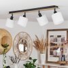 Alsen Ceiling Light Light wood, black, 4-light sources