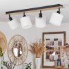 Alsen Ceiling Light Light wood, black, 4-light sources