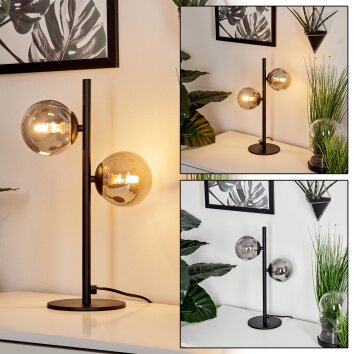 Remaisnil Table lamp black, 2-light sources