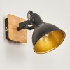 Tina Wall Light chrome, Ecru, black, 1-light source
