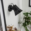 Isanay Wall Light LED black, 1-light source