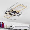 Alsterbro Ceiling Light LED black, 1-light source