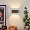 Guiderkirch Wall Light LED matt nickel, 6-light sources