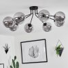 Remaisnil Ceiling Light black, 8-light sources