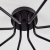 Remaisnil Ceiling Light black, 8-light sources