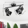 Isanay Ceiling Light black, 2-light sources