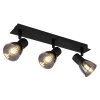 Globo CLAUDE Ceiling Light black, 3-light sources