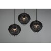 Reality Borka Pendant Light black, 3-light sources