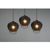 Reality Borka Pendant Light black, 3-light sources