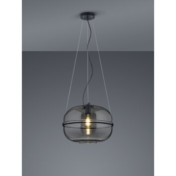 Trio Lorena Pendant Light black, 1-light source