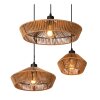 Lucide YUNKAI Pendant Light black, 3-light sources