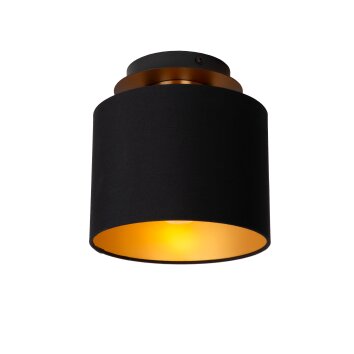Lucide FUDRAL Ceiling Light gold, brass, black, 1-light source
