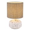 Globo IGA Table lamp grey, white, 1-light source