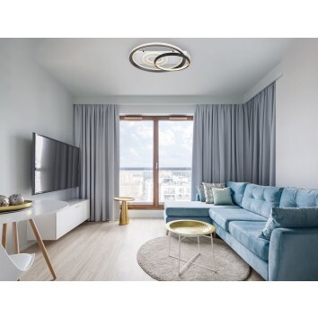 Globo ANI Ceiling Light LED white, 1-light source, Remote control